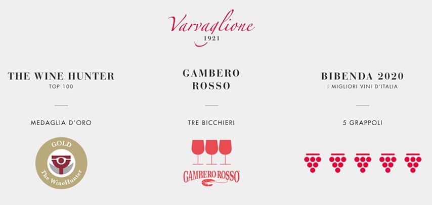 tre bicchieri gambero rosso